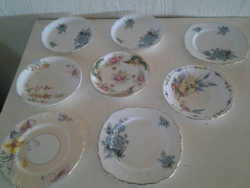 Assorted lot of saucers and side plates -- lot 2