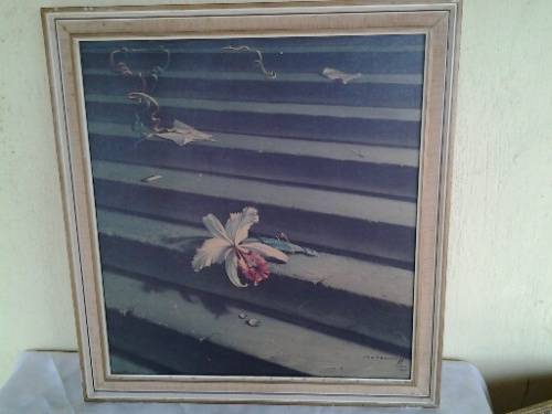 large framed print of the lost Orchid by Tretchikoff