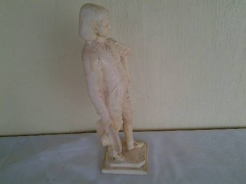 nice tall vintage resin man figurine for you're collection