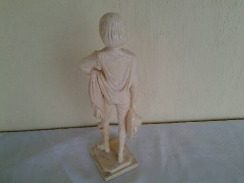 nice tall vintage resin man figurine for you're collection
