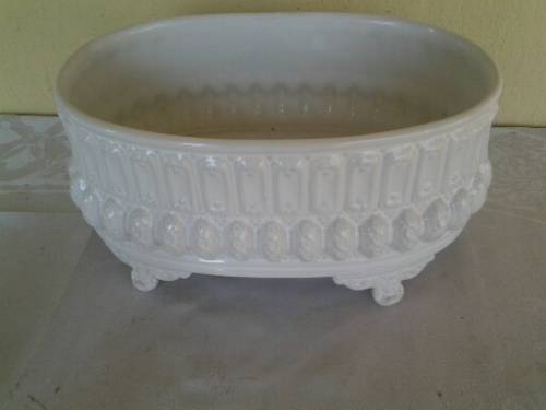 large stunning porcelain made in Portugal porcelain pot plant holder