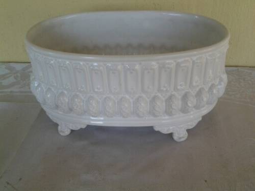 large stunning porcelain made in Portugal porcelain pot plant holder