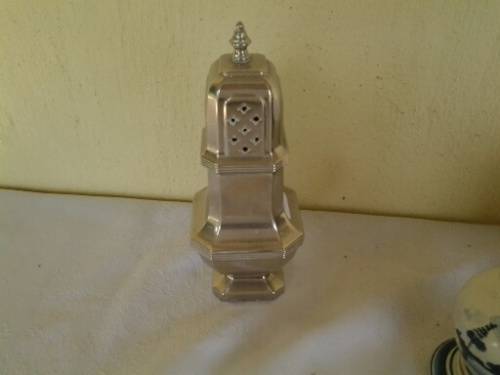 sliver plated vintage sugar sharker