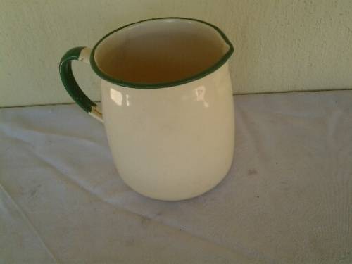 nice enamel large milk or water jug