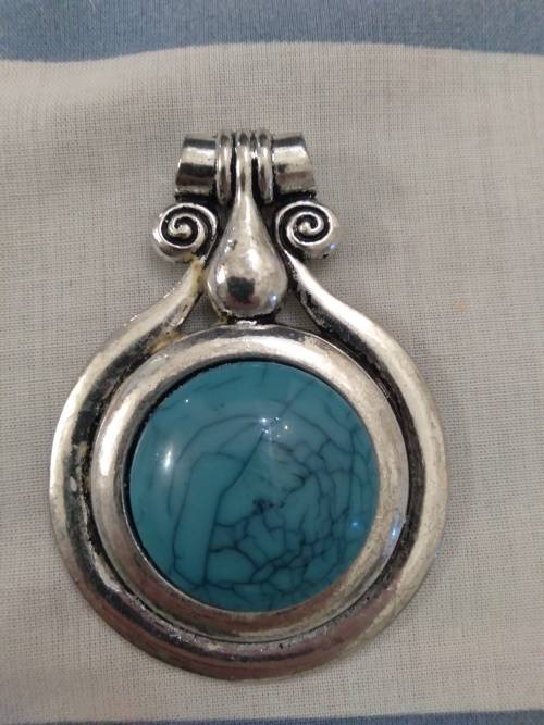 Costume  blue stone ? Pendant