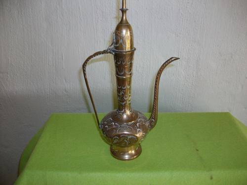 Brass tea pot ornament