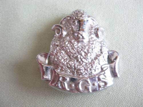 Regt Gideon Scheepers cap badge