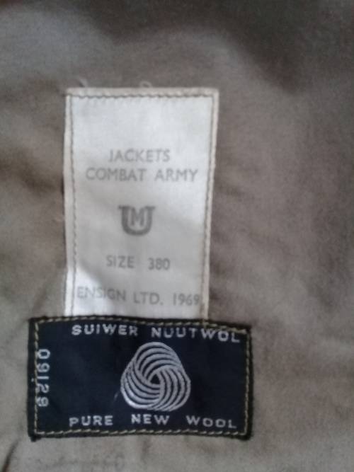 SADF Bunny Jacket size 38 new condition
