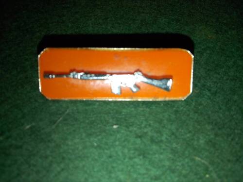 SADF Marksman Proficiency Silver Skiet Balkie