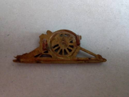 SA Artillery Master Gunner's brass proficiency sleeve badge