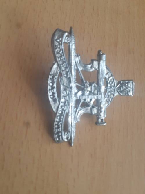 Regiment President Steyn chrome beret badge