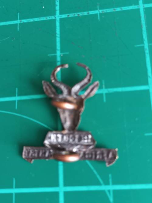 WWI SA Brigade 1 SA Infantry bronze collar