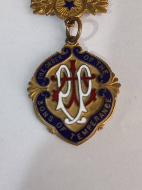The Order of the Sons of Temperence Medal