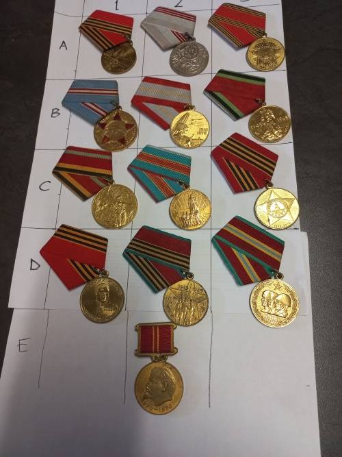 Russian Medals (Unknown)