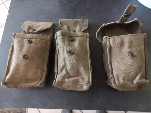 SADF Pattern 61 Ammo pouches 3 available price is for one