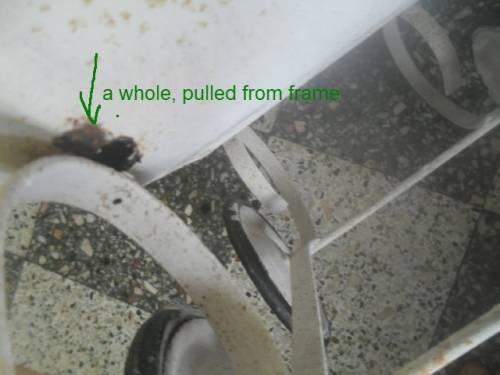 (dr) GORGEOUS ANTIQUE WELL PLAYED WITH METAL CHILDS DOLL PRAM