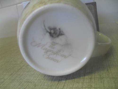 (rr)A KRUGER NATIONAL PARK CERAMIC MUG - THE MAGNIFICENT SEVEN - The Legends Collection  - boxed