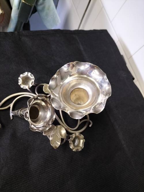 * #VINTAGE SILVER PLATED APERGNE CENTRE PIECE