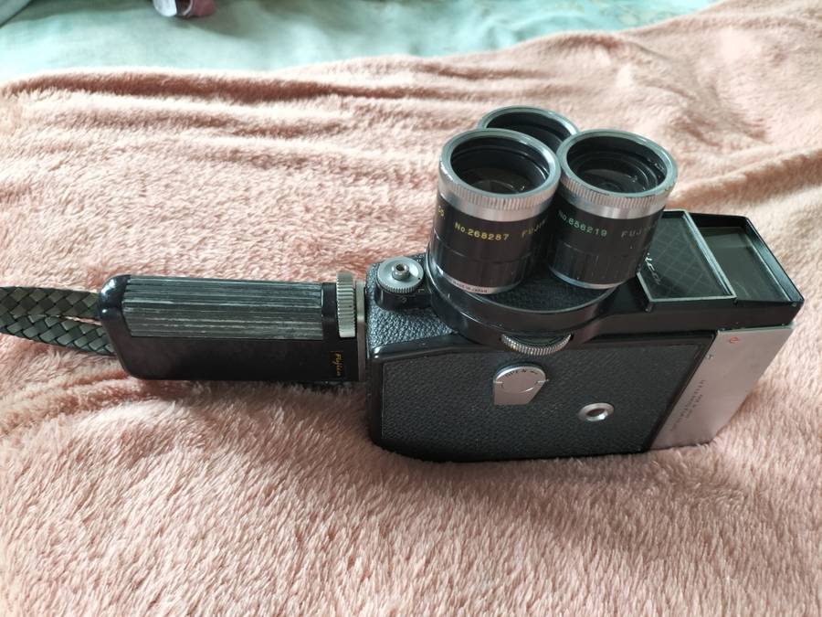 **#A VINTAGE FUJICA 8 T3 MOVIE  CAMERA