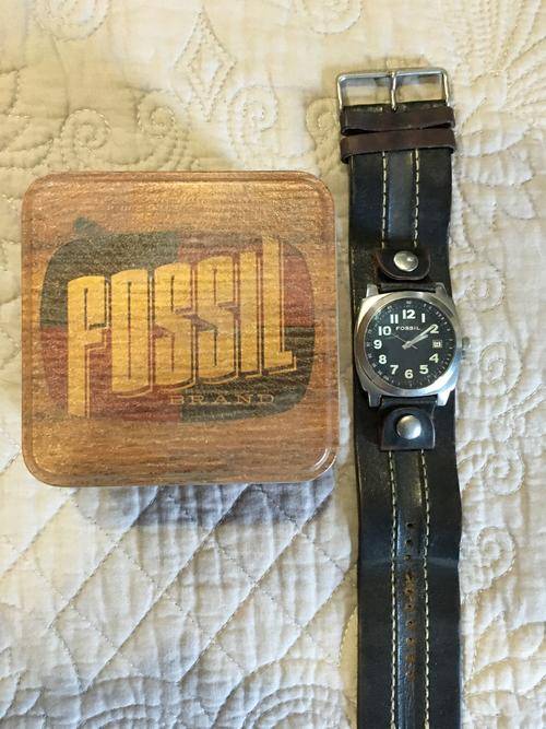 Fossil Leather Watch