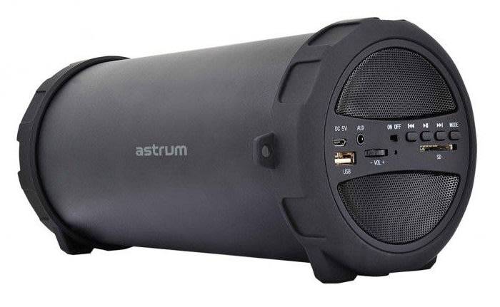 Astrum Wireless Bluetooth Barrel Speaker, FM, TF