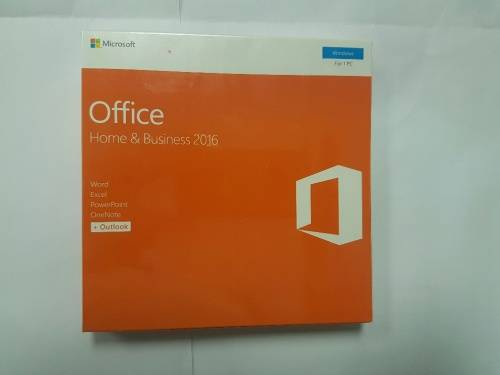 Microsoft Office Home & business 2016 DVD + licence (genuine)