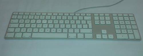 Apple wired keyboard with numeric keypad  (Chiclet)