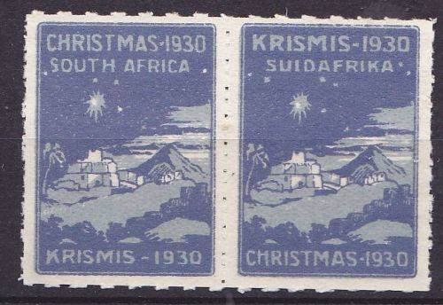 Union label Christmas 1930 pair no gum.