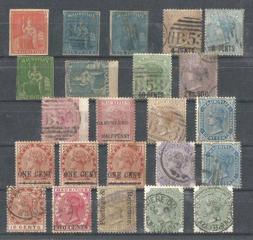 Mauritius mixed lot good value mainly used.
