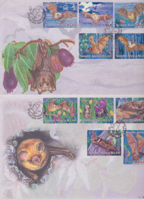 RSA -  2001 - BATS OF SA    -   FD COVERS