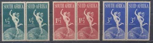 SA UNION - U.P.U SET  FINE MINT