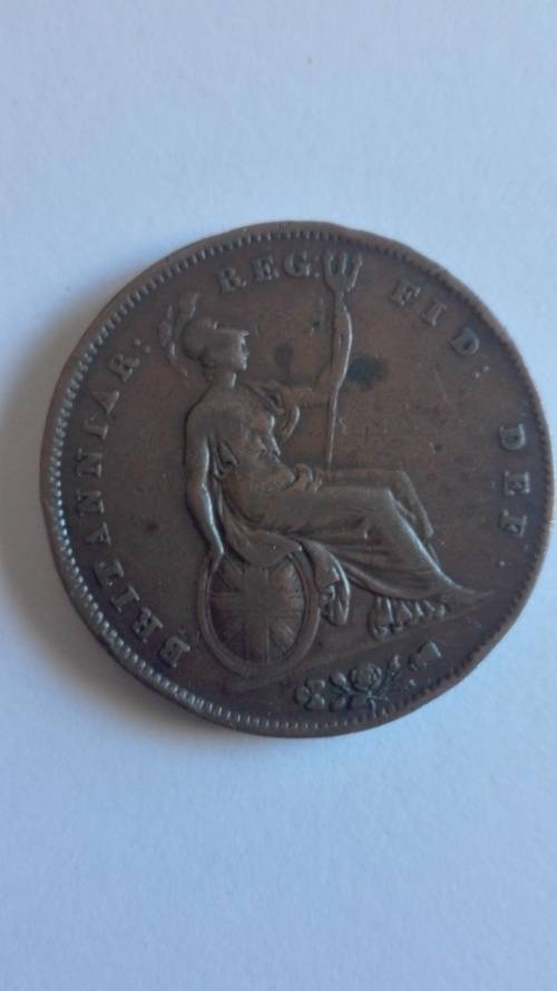 1845 VICTORIA DEI GRACIA PENNY