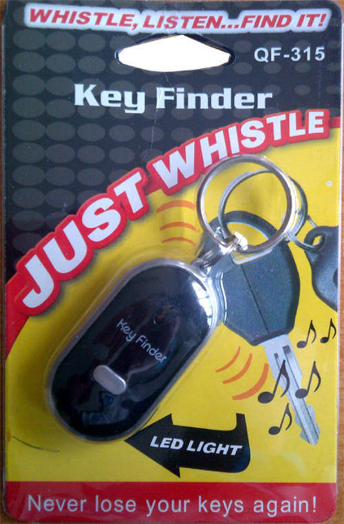 Whistle Key Finder & Light