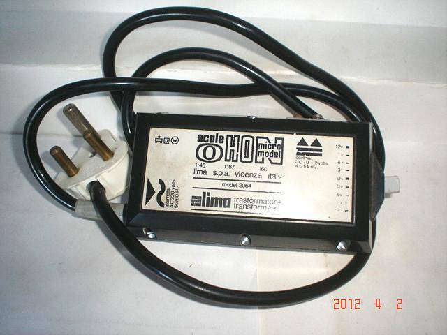 LIMA HO: Power Supply/Controller in good working condition. Not boxed.(Made in Italy)