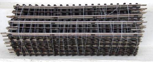 TRIX HO: 22pc 3Rail Strait Tinplate Track in good used condition. (West Germany)