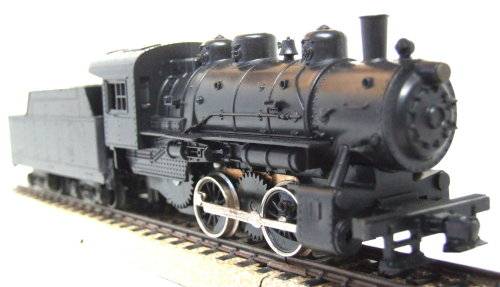 LIMA HO: 0-4-0 Unmarked Steam Locomotive + Tender in fair unboxed, used condition (Italy)