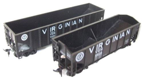 ATHEARN HO: VGN 2 Bay + 3 Bay Hoppers in good un-boxed condition (USA)