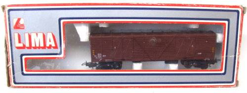 LIMA HO: SAR Brown OZ-Wagon in very good boxed condition (Italy)