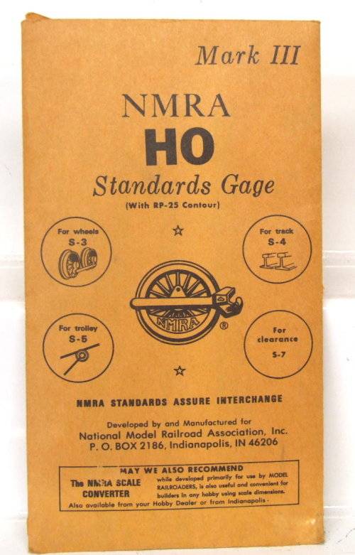 MNRA HO STANDARDS GAUGE: This Tool is in Like New Packaged condition.