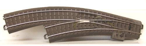MARKLIN HO: 3 Rail Metal/Plastic C-Type LH Point (#671) in very good un-boxed condition.(Germany)