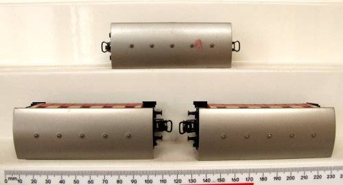 MARKLIN HO: Vintage 3-rail AC Pass Coaches in Trans-Europe livery, Good un-boxed condition (Germany)