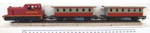 LIMA HO:  SAR "KLERKSDORP" Junior  Passenger Train Set (10 1310) in good boxed condition (Italy)