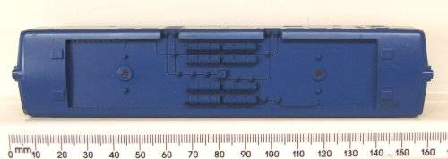 LIMA HO: SAR Class E-5 E444 Blue Train Elect Locomotive body in good unboxed condition(Italy)