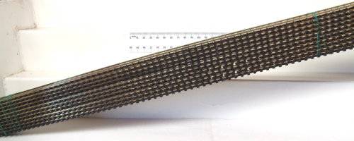 MODEL POWER GT HO: 1pc Nickel Silver FlexTrack, 0.9m in Length NEW un-boxed condition.(Italy)