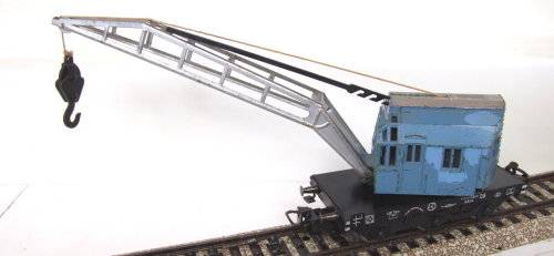 MARKLIN HO: 3Rail AC DB Recovery Crane in Good Complete, unboxed condition (Germany)
