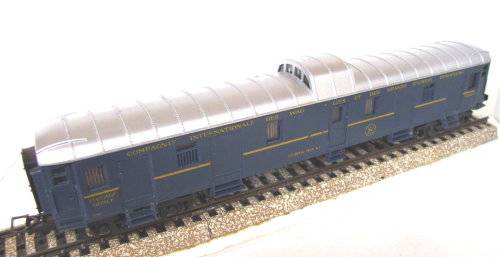 JOUEF HO: Blue Luggage/Guards Van in Fair, refurbished un-boxed condition (France)