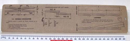 ATLAS HO: Nickel Silver R/Hand(#164) Wide Radius Turnout in NEW Carded condition.(USA)