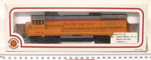 BACHMANN HO: Detailed UP EMD U36B Locomotive in Like NEW boxed condition (China)