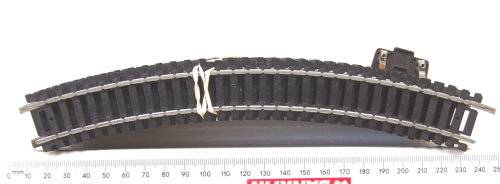 LIMA HO: 13pc Matal Curved Track(403030) in Fair Used Un-boxed condition.(Italy))