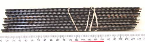 LIMA HO: 8pc Matal 18deg Wide Radius Track(430) in Fair Used Un-boxed condition.(Italy))